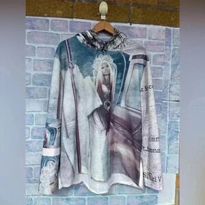 Nicki Minaj Tapestry blend Hoodie size 2x